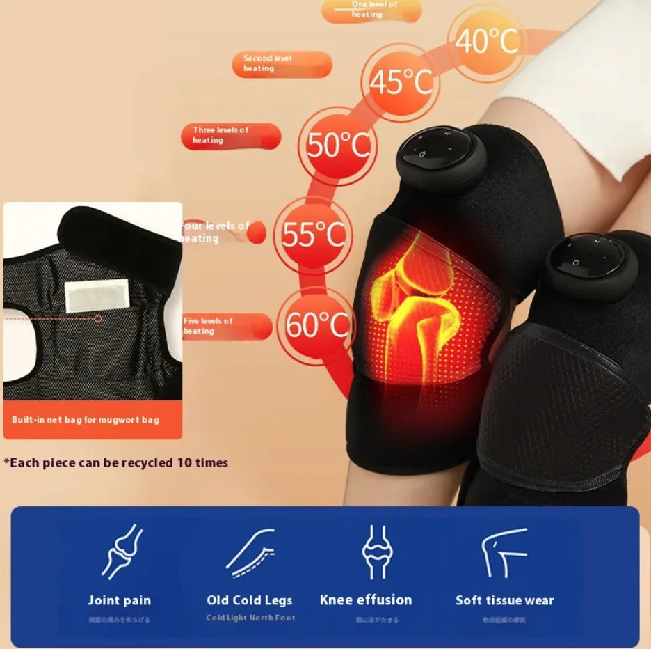 Electric Self-Heating Knee Massager