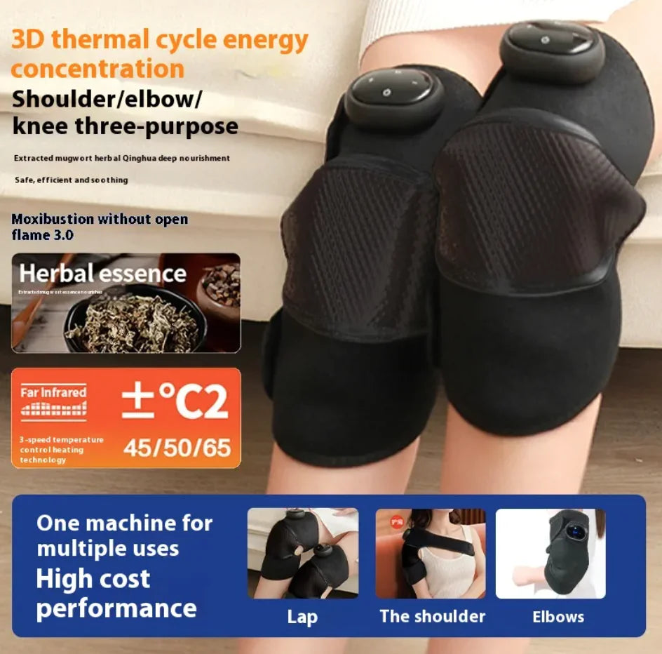 Electric Self-Heating Knee Massager