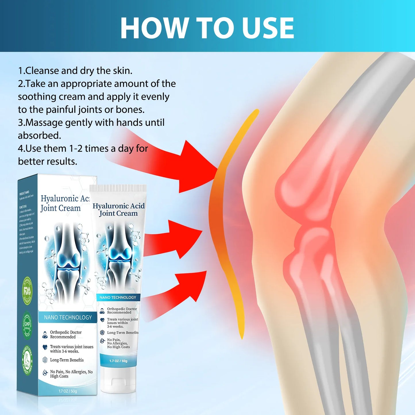 Joint Pain Relief Gel